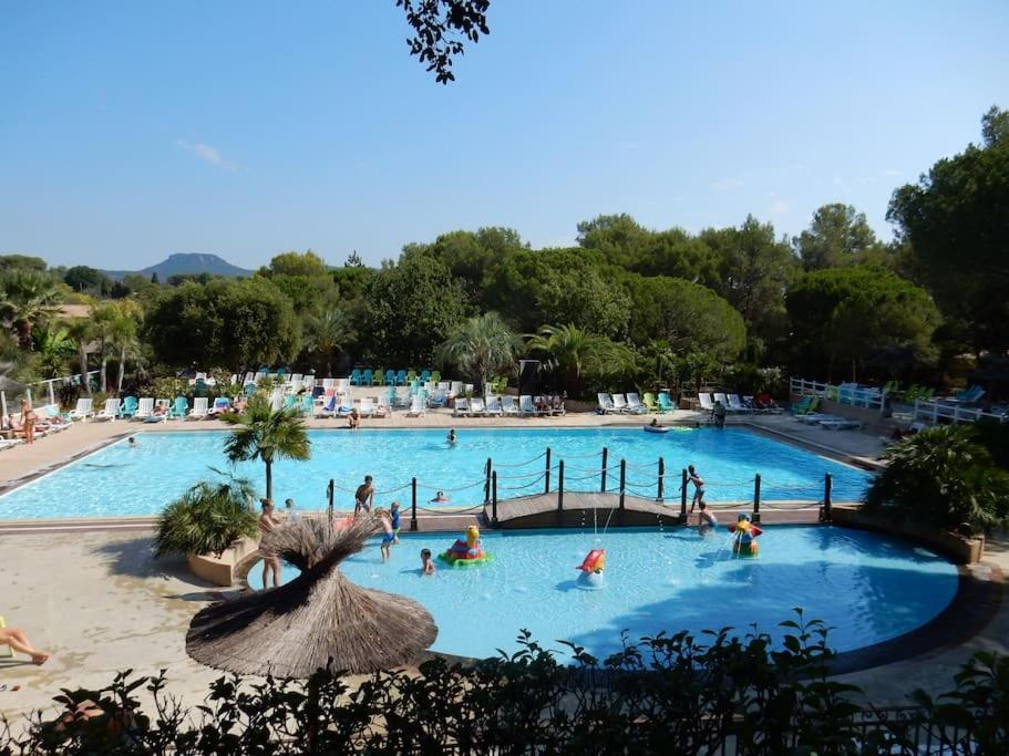 Mobile Home 6-Pers Camping Lei Suves-Cotes D'Azur-Including Airco Roquebrune-sur Argens Esterno foto