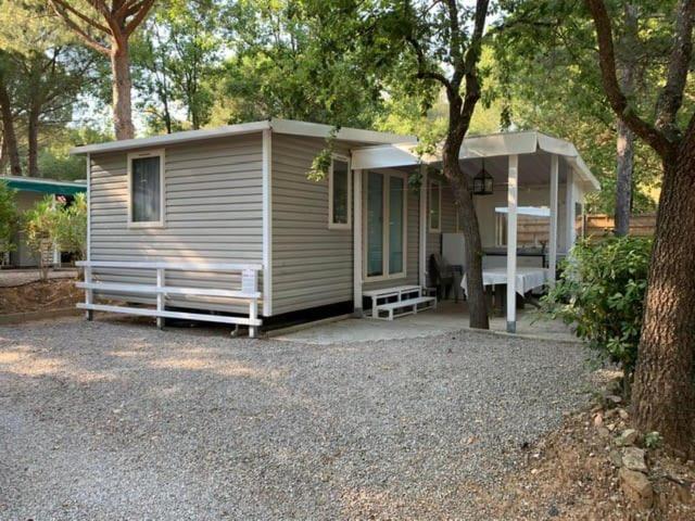 Mobile Home 6-Pers Camping Lei Suves-Cotes D'Azur-Including Airco Roquebrune-sur Argens Esterno foto