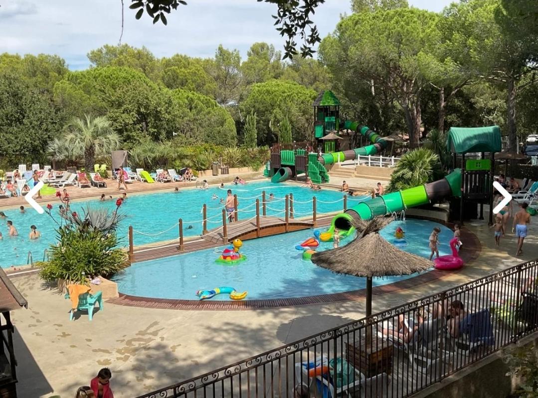 Mobile Home 6-Pers Camping Lei Suves-Cotes D'Azur-Including Airco Roquebrune-sur Argens Esterno foto