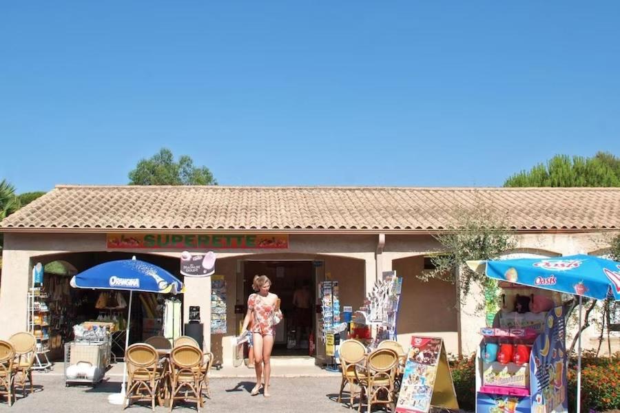 Mobile Home 6-Pers Camping Lei Suves-Cotes D'Azur-Including Airco Roquebrune-sur Argens Esterno foto